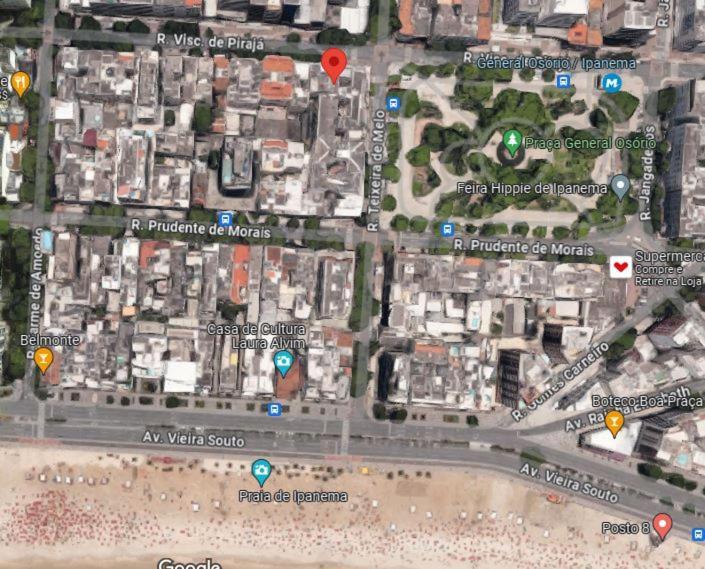 Visconde 315 Queen-bed-local-quadra Mar Apartemen